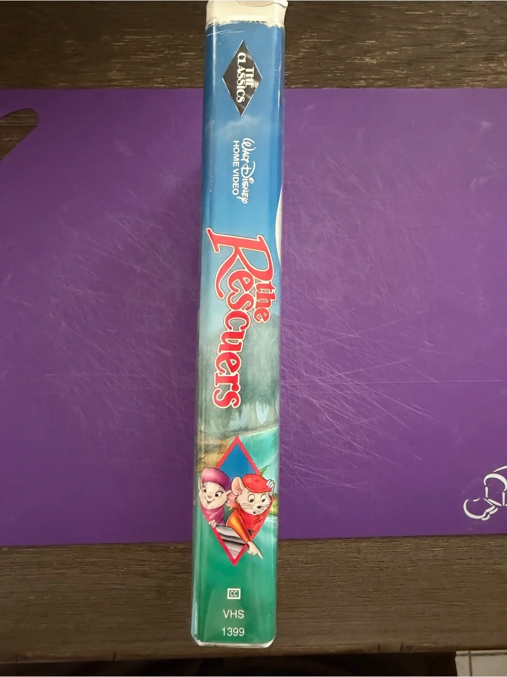 Disney The Rescuers VHS Pin Board – Handmade Disney Pin Display